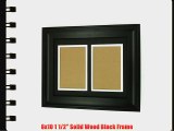 8x10 Black Frame with Black
