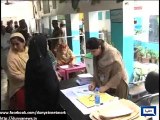 Dunya News - Polling continues in Walton Cantonment