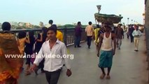 Glimpse Of Howrah Bridge in Kolkata (Calcutta) West Bengal