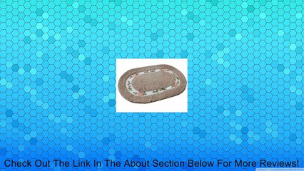 Oval Microfiber Nonslid Rose Pattern Floral Area Big Rugs Doormats Review