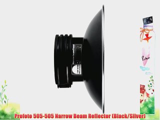Profoto 505-505 Narrow Beam Reflector (Black/Silver)