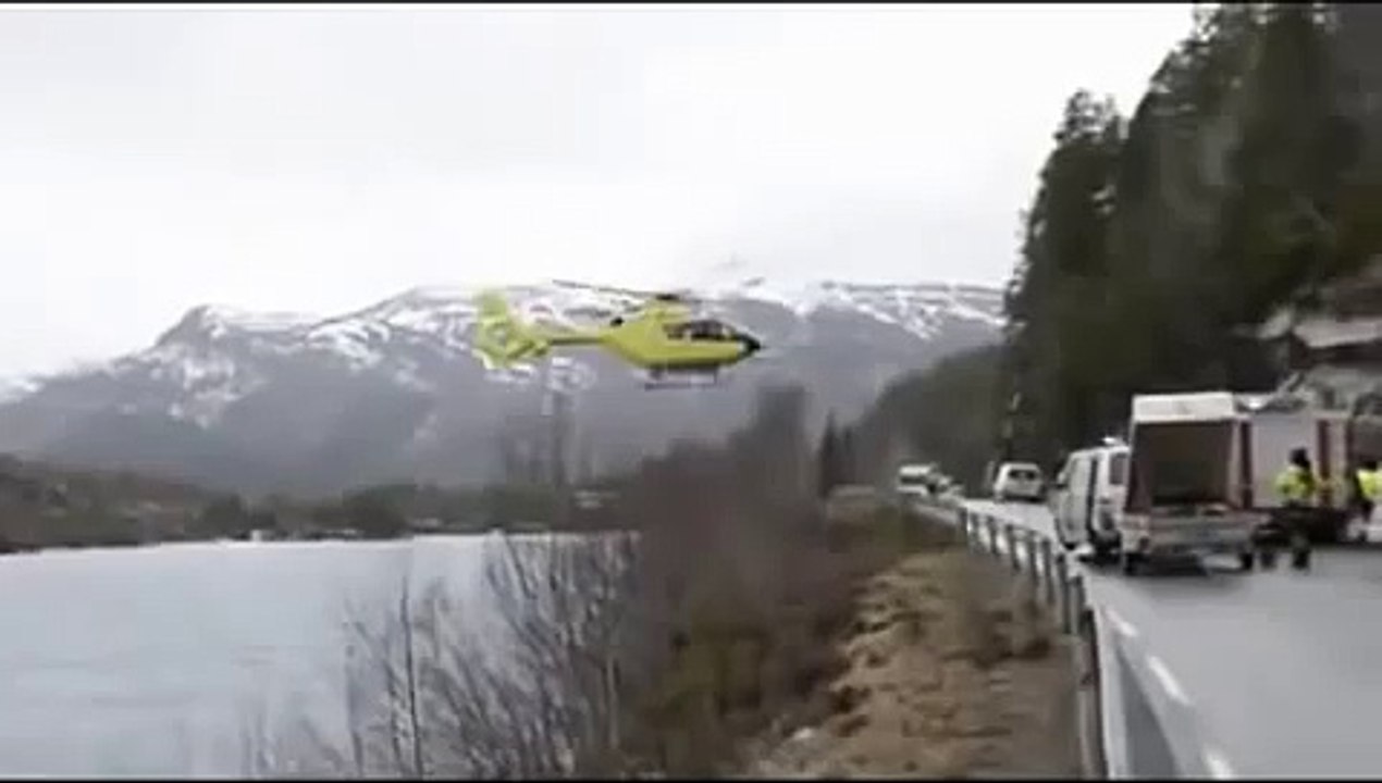 Brave pilot-amazing landing