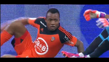 Goal Jordan Ayew - Marseille 3-4 Lorient - 24-04-2015