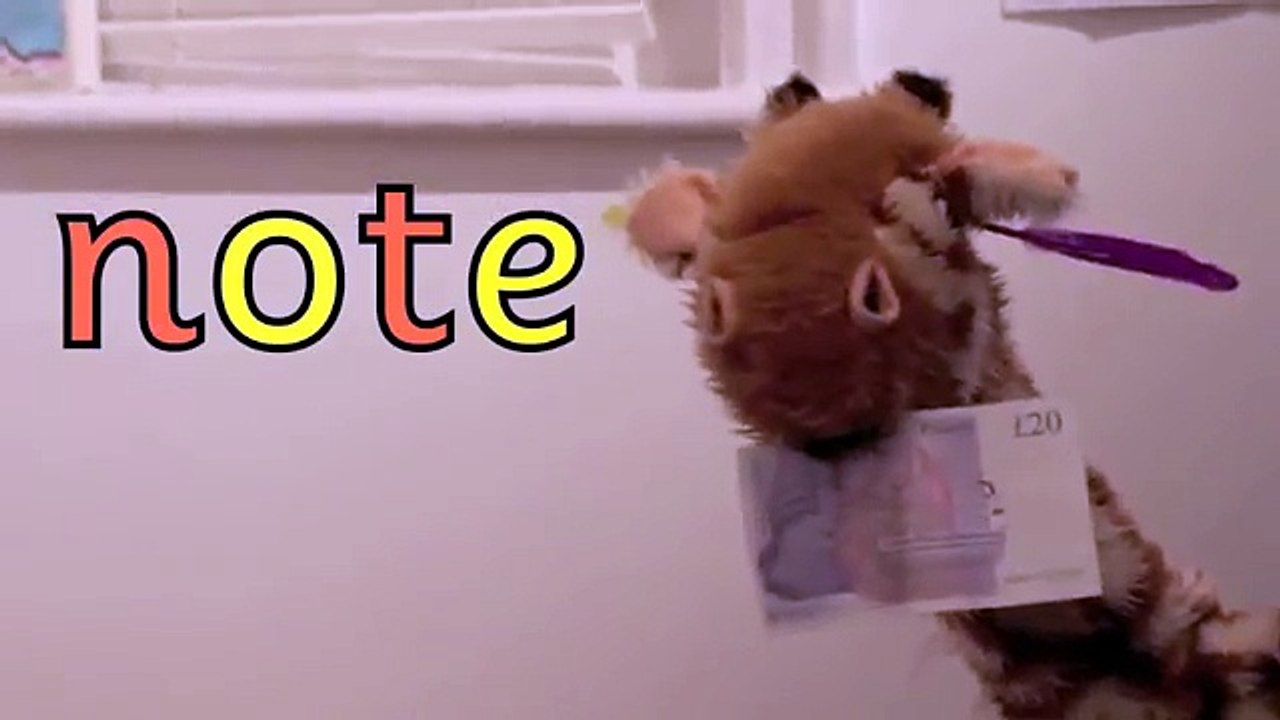 Geraldine the Giraffe learns /o-e/