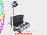 Arri 571985 300/650 Tungsten Fresnel Light Kit