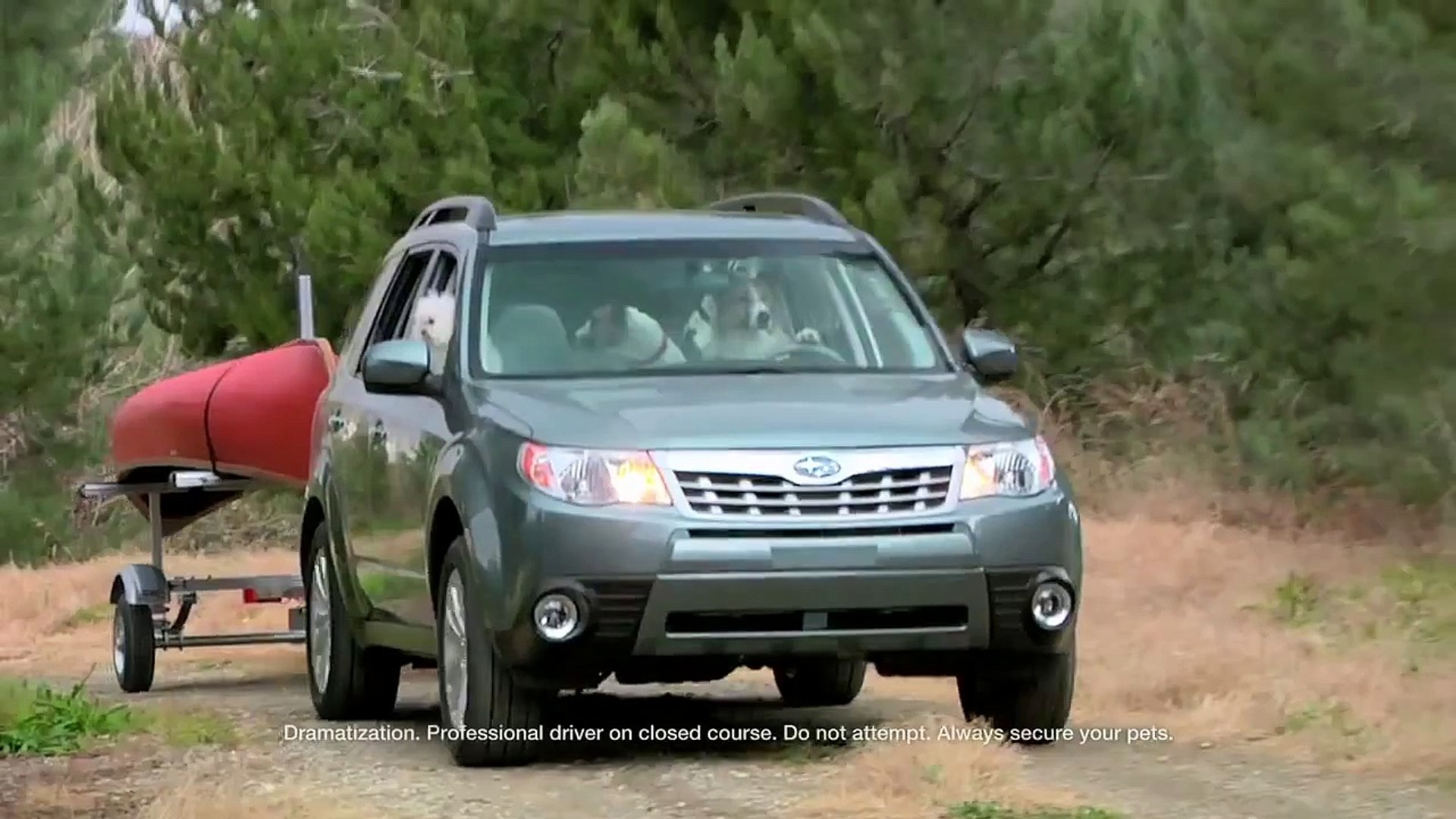 Camping Subaru Dog Style  Dog Tested  Dog Approved Commercial