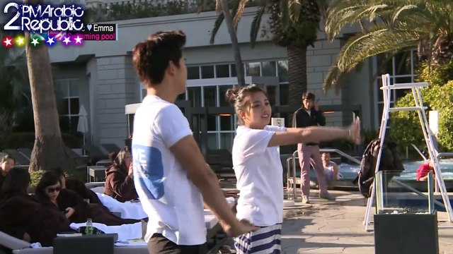 [2pm Arabic Republic] wgm TQ making film EP8 Arabic sub-1