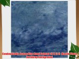 CowboyStudio Ocean Blue Hand Painted 10 X 12 ft  Muslin Photo Backdrop Background