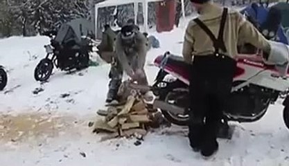 What Is Intelligence? Watch Talented Boy Cutting Wood 🚲