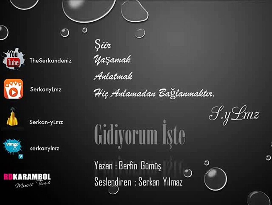 Serkan Yılmaz - Berfin Gümüş Gidiyorum İşte