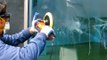 Glass Scratch Removal, How to remove scratches, Glass graffiti removal, Glass stain removal,