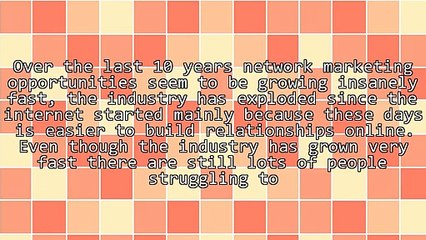 Network Marketing Secrets To Success