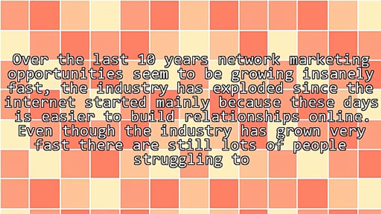 Network Marketing Secrets To Success