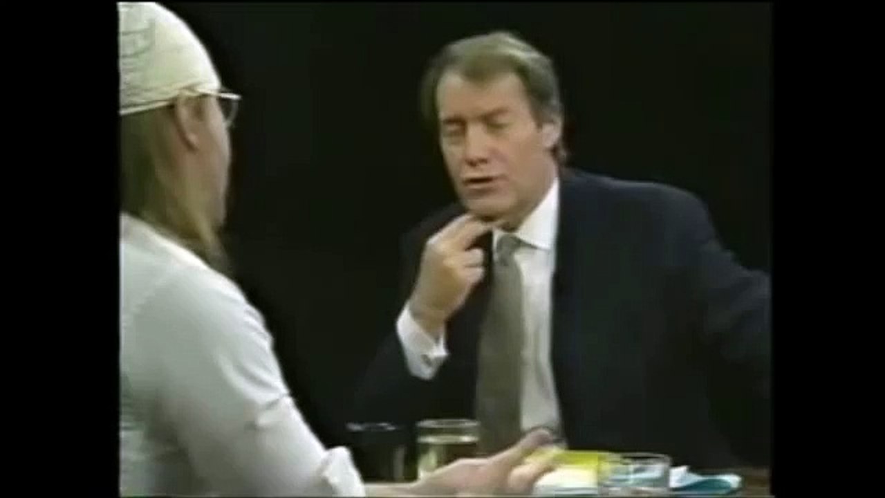 Charlie Rose interviews David Foster Wallace, 1/4