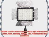 YONGNUO YN-300-II 300 LED Camera / Video Light With remote For Canon  Nikon  samsung  Olympus