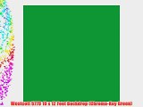 Westcott 5779 10 x 12 Feet Backdrop (Chroma-Key Green)