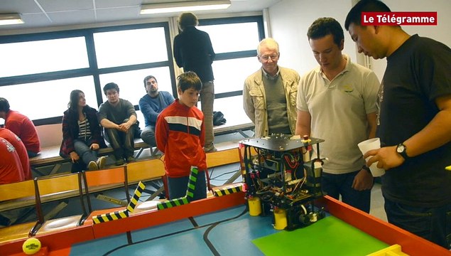 Lannion. La Coupe de Bretagne de robotique à l'ENSSAT