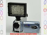 ePhoto Pro Hot Shoe Mounting 76 LED Video light Panel on Camera Video Lighting FOR Canon Nikon