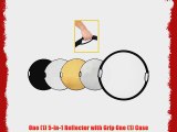 DSLRKIT 43 Photography Photo Portable Grip Reflector 5-in-1 Circular Collapsible Multi Disc