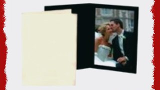 Cardboard Photo Folder for a 4x6 photo - Black Waffle Stock - Pack of 50