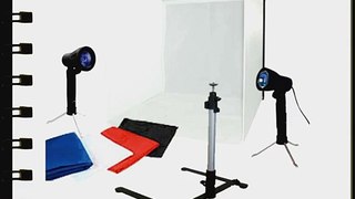 Studiohut LARGE 24 (60cm) Table Top Photo Studio Continuous Light Kit with Dual Lamps Light