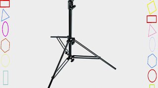 Manfrotto 008BU 2- Section Aluminum Cine Stand with Leveling Leg (Black)