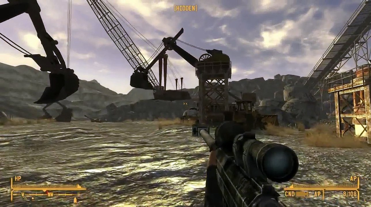 Fallout: New Vegas - Deathclaw Quarry Sniping