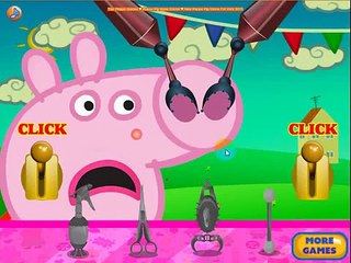 Top Peppa Games ♥ Peppa Pig Nose Doctor ♥ New Peppa Pig Game For Kids 2015