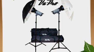 Vu-Pro V-300 600w/s Umbrella Strobe Photography Light Kit-Owen's Originals
