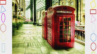 Street Telephone Booth 10' x 10' CP Backdrop Computer Printed Scenic Background GladsBuy Backdrop