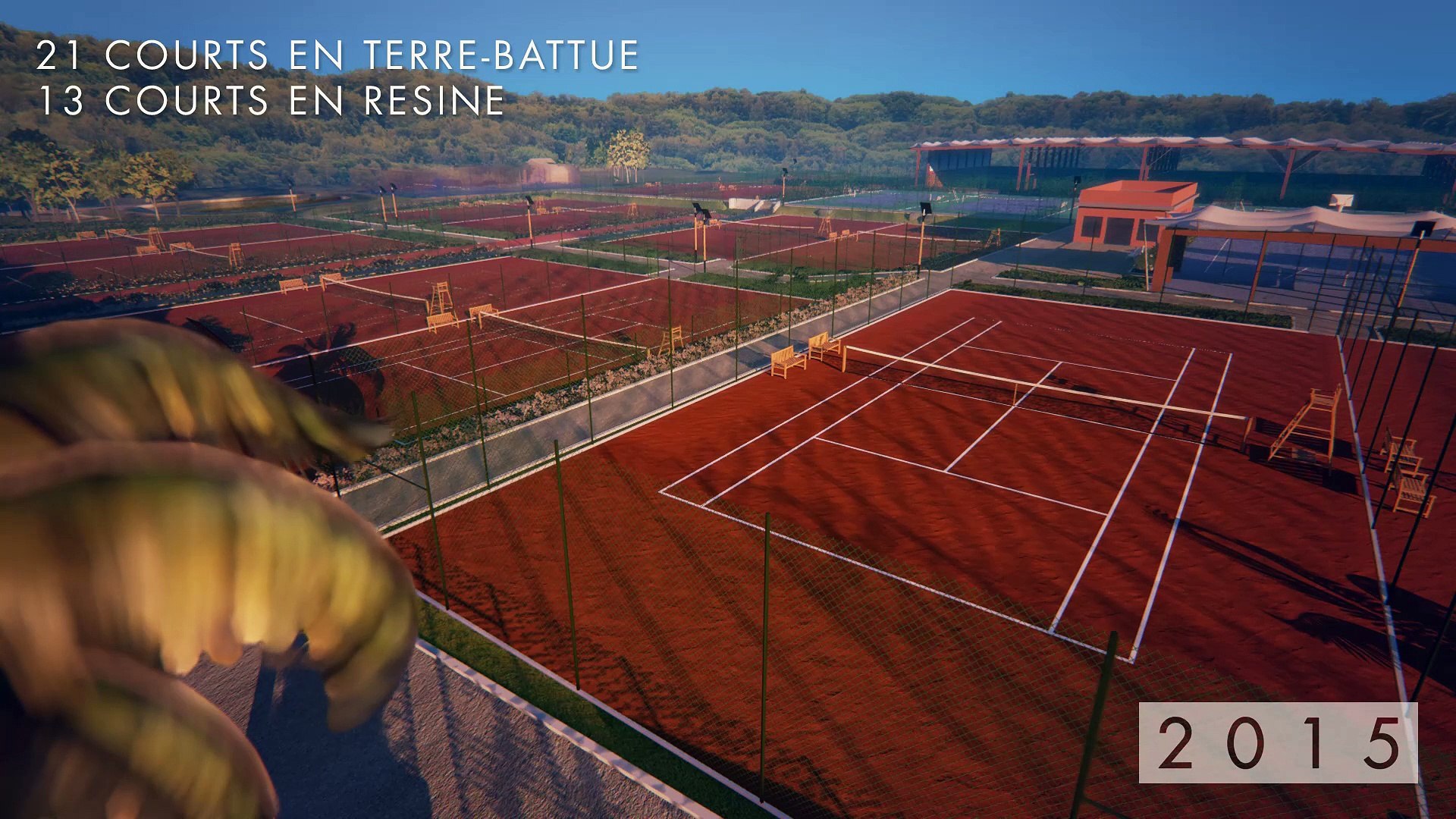 Tennis - ATP / WTA / ITF - La future Mouratoglou Tennis Academy à Sophia- Antipolis - Vidéo Dailymotion