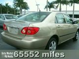 2007 Toyota Corolla #T110096A in Naples FL Fort-Myers, FL - SOLD