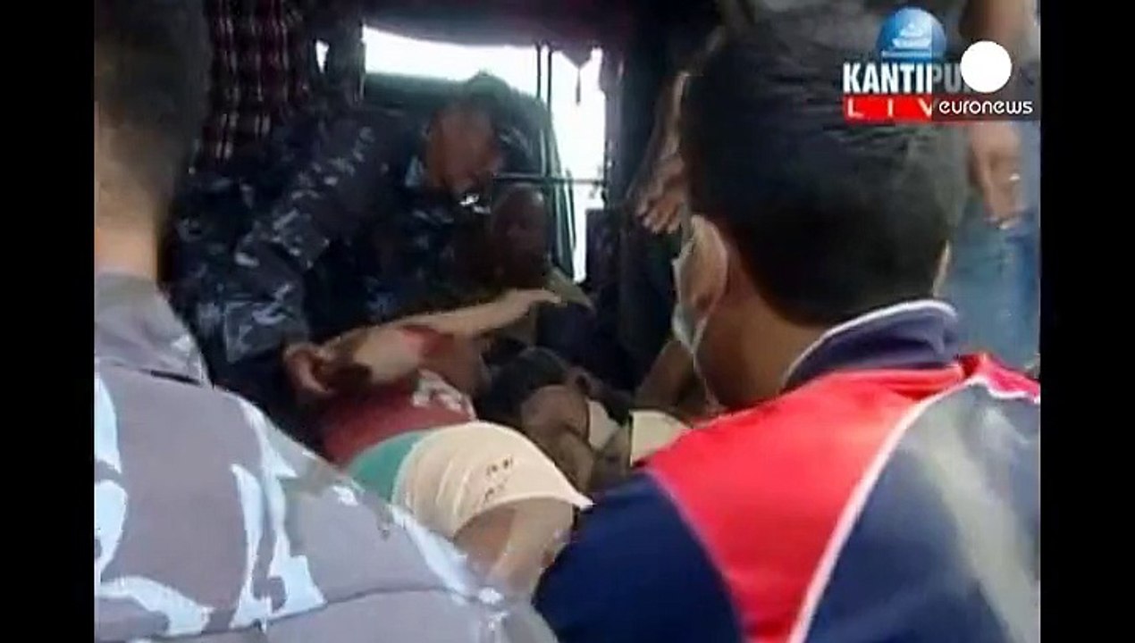 Tote, Verletzte und Zerstörung nach Erdbeben in Nepal