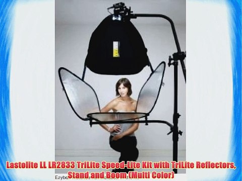 Lastolite LL LR2833 TriLite Speed-Lite Kit with TriLite Reflectors Stand and Boom (Multi Color)