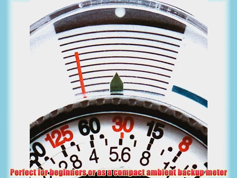 Sekonic L-208 Twin Mate Light Meter (Black/White)