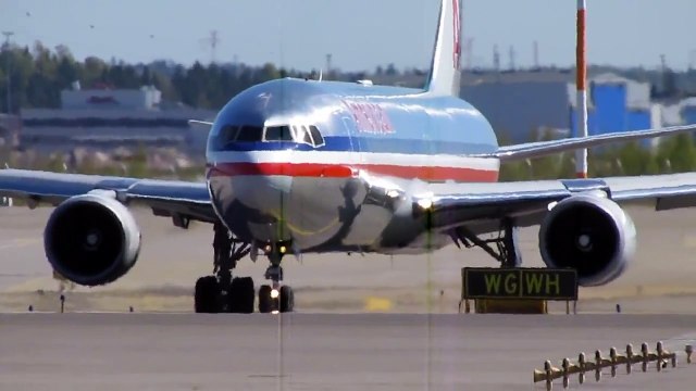 American Airlines Boeing 767-323ER Takeoff From Runway 22R at Helsinki Airport (HEL/EFHK)