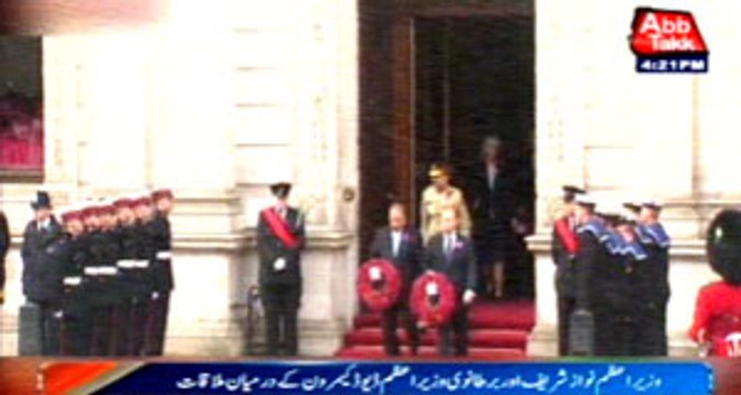LONDON PM Nawaz Sharif meet British counterpart David Cameron