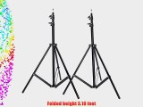 Neewer? Set of Two 9 feet Heavy Duty Photo Studio Light Stands for Video Portrait and Product