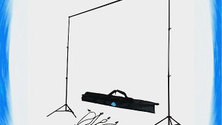 LimoStudio Photography Photo Studio 10' x 8.5' Background Stand Backdrop Support System Kit