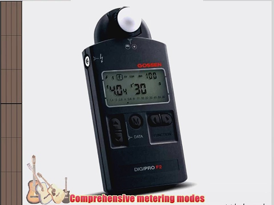 Gossen GO 4033-2 Digipro Light Meter F2 (Black)