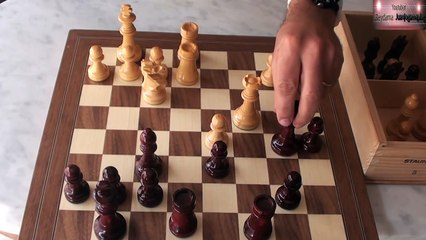 Brutal desviación. Como ganar en ajedrez