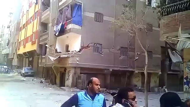 Effondrement d'un immeuble en Égypte