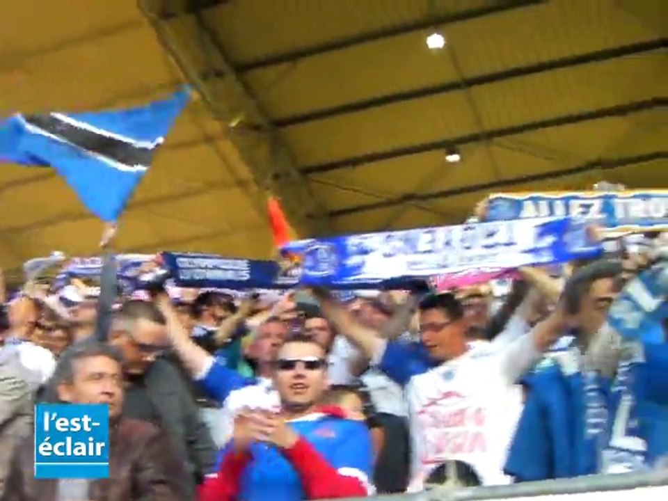 Ligue 2 - Match Nancy - Estac côté supporters de Troyes