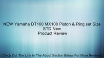 NEW Yamaha DT100 MX100 Piston & Ring set Size STD New Review