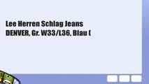 Lee Herren Schlag Jeans DENVER, Gr. W33/L36, Blau (