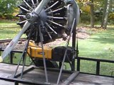 1943 lycoming R-680 9 cyl. aircraft engine at the jacktown engine show in bangor pa oct 15 2011