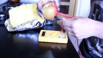 Cargar el móvil o celular con fruta - Desvelando mitos (Experimentos Caseros)