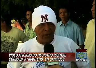 Mortal cornada en corralejas de Sampues - Sucre Colombia