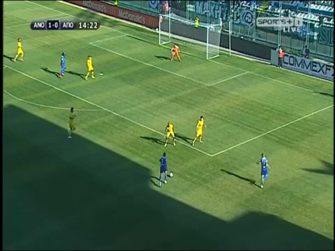 Ανόρθωση-ΑΠΟΕΛ Ευκαιρία Ίσμα 15'