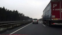 German Autobahn in HD uncut: A1 Hamburg - Bremen - Endlich freie Fahrt auf 6 Spuren (Januar 2013)